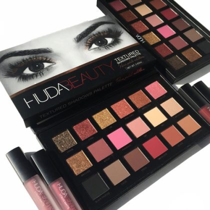 Huda Beauty Textured Eye Shadow Rose Gold Edition Palette - Image 2