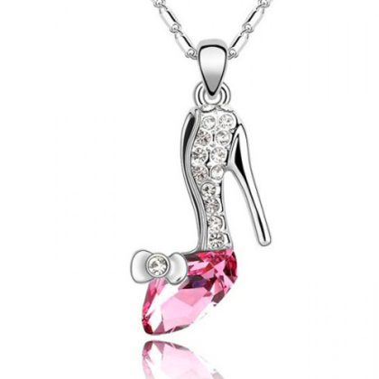 Cinderella High Heel Pendant Necklace - Image 2