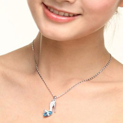 Cinderella High Heel Pendant Necklace - Image 3