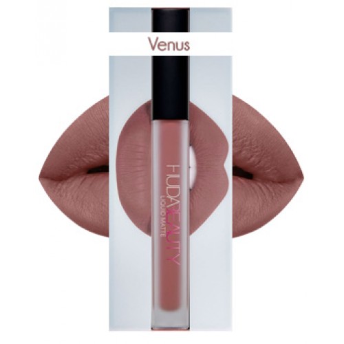 Huda Beauty Liquid Matte Lipstick Venus - Lips Makeup - Gmart.pk.