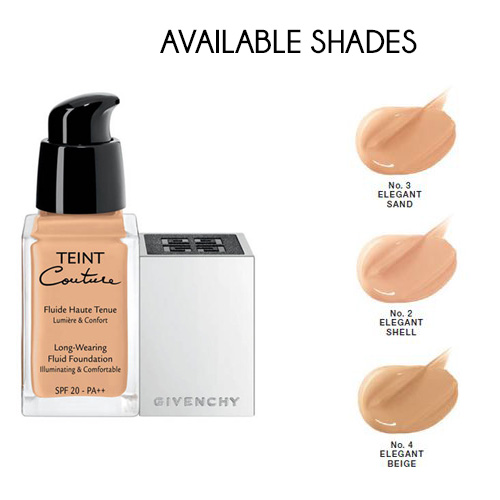 givenchy spf 20 teint couture long wearing fluid foundation