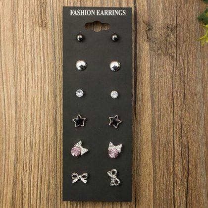 Cute Baby Square Stud Earrings - Image 2
