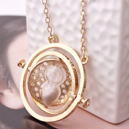 Granger Rotation Hourglass Necklace