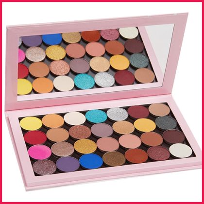 DL088 Kylie Cosmetics Eyeshadow 4 in 1 Lipgloss Missrose Pressed Glitters - Image 2