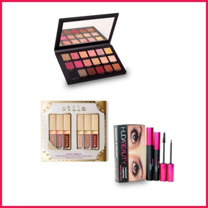 DL090 Huda Beauty Rose Gold Palette Remastered Stila Six Eyeshadow