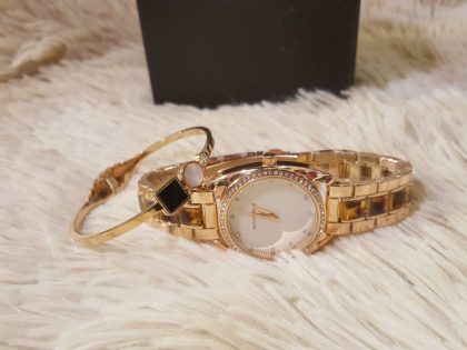 MK Watches with Bangles & Box - Image 8