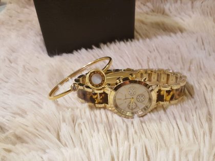 MK Watches with Bangles & Box - Image 9
