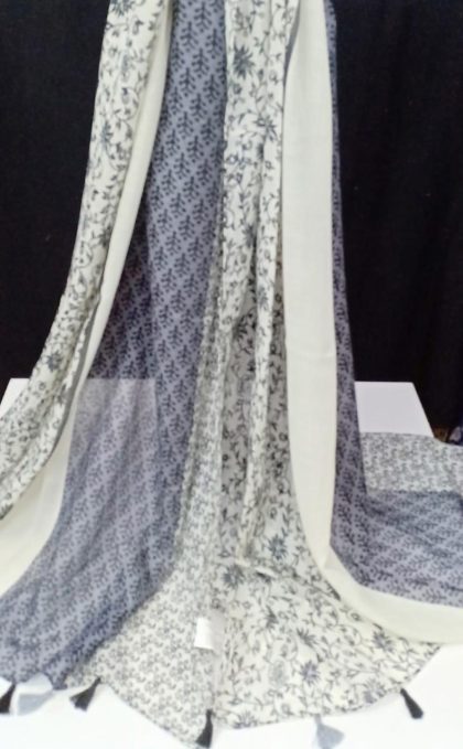 Beautiful Lawn Printed Stolls in 12 Colors - Image 3
