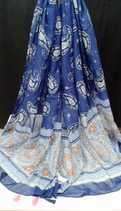 Beautiful Lawn Printed Stolls in 12 Colors - Image 9
