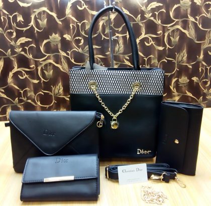 Dior 4 PC Bag Set - Image 3