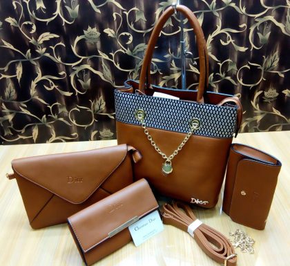Dior 4 PC Bag Set - Image 5