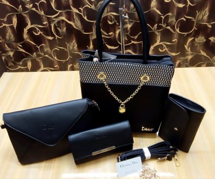 Dior 4 PC Bag Set - Image 6