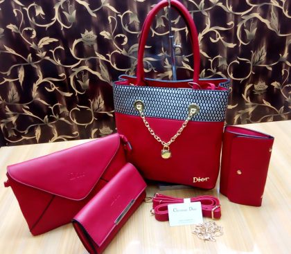 Dior 4 PC Bag Set