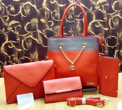 Dior 4 PC Bag Set - Image 8