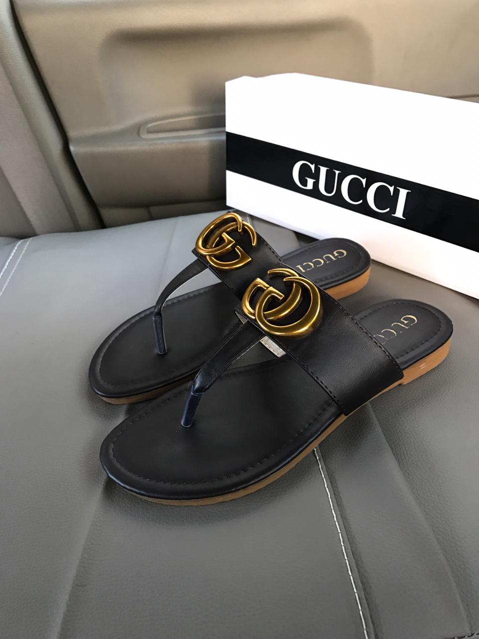 Branded GUCCI Slippers with box