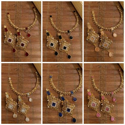 GP Semi Precious Stones Egyptian Beautiful Necklaces