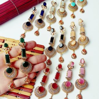 Heavy Earrings Pair