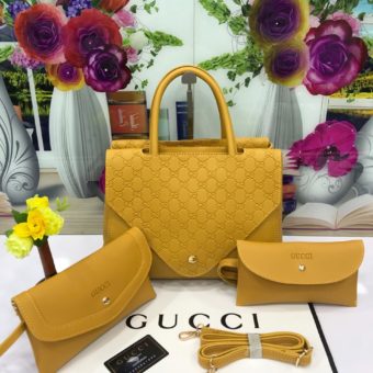 Gucci New 2 Pc Bag Set