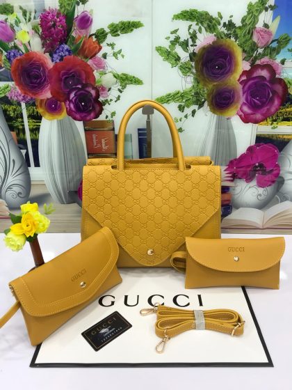 Gucci New 2 Pc Bag Set