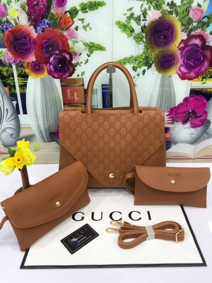 Gucci New 2 Pc Bag Set - Image 4