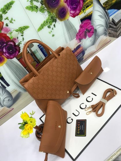 Gucci New 2 Pc Bag Set - Image 5