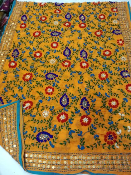 Original Multani Phulkari Dupatta