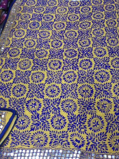 Original Multani Phulkari Dupatta - Image 9