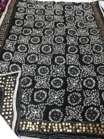 Original Multani Phulkari Dupatta - Image 10