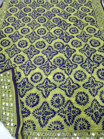 Original Multani Phulkari Dupatta - Image 11