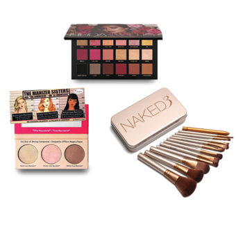 DEAL 130 manizer sisters contour the balm remastered huda beauty naked 3 brushes