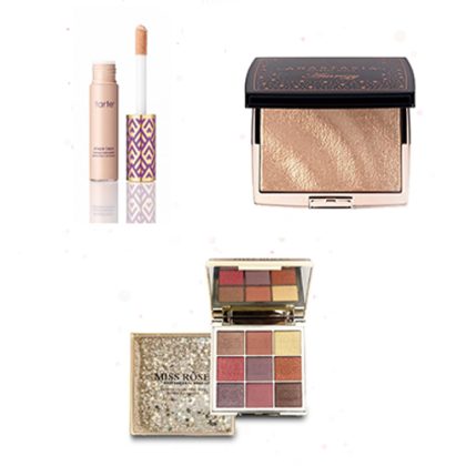 DEAL 154 Tarte shape tape Miss Rose Glitter Eyeshadow Amrezy