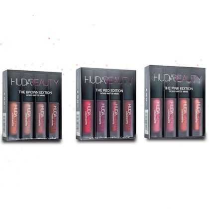 DEAL 160 Huda Beauty Mini Lipgloss set