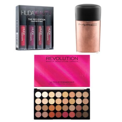 DL165 Revolution Flawless3 Mac Glitter Huda Minis