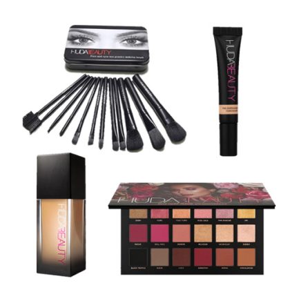 Dl209 Huda Foundation Brushset Concealer Eyeshadow