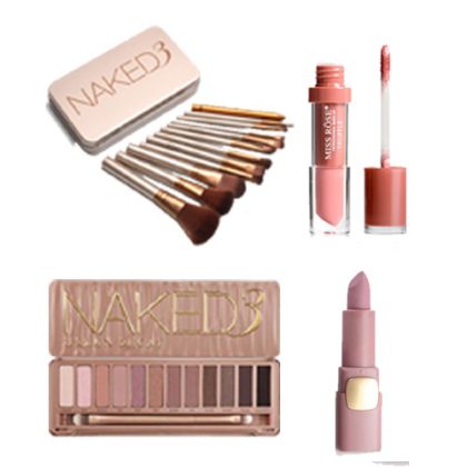 Dl212 Brush Lipgloss Naked3 Missrose