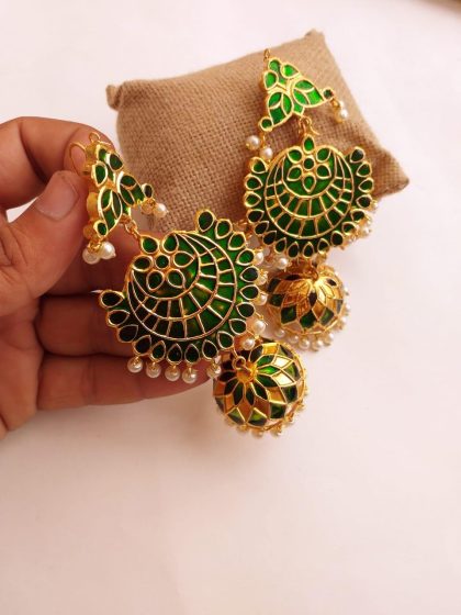 Minakari Earrings