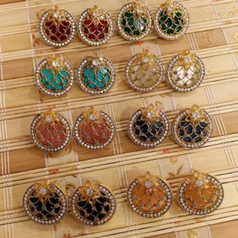 Kundan Tops Pair