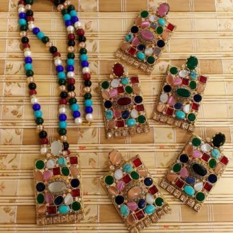 Pendant with Mala Set