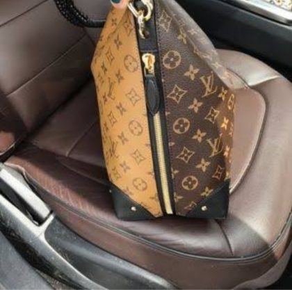 Louis Vuitton Triangle Softy Bag 2 In 1 Color Bag - Image 4