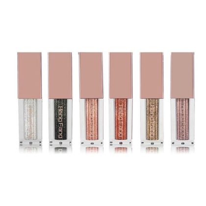 Heng Fang 6 in 1 glitter metallic liquid eyeshadow pack - Image 2