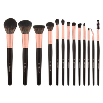 Signature Rose Gold 13 Piece Brush Set By BH Cosmetics - Image 2