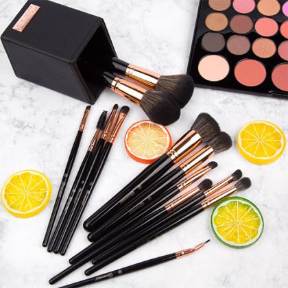 Signature Rose Gold 13 Piece Brush Set By BH Cosmetics - Image 3