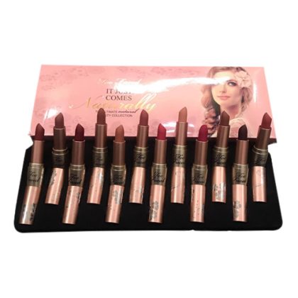 Too Faced It Just Comes Naturally Lipstick Collection of 12