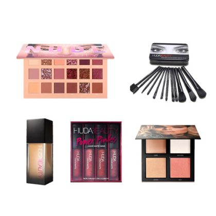 DL221 Huda Foundation Brush set Highlighter Eyeshadow