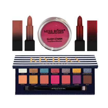 DL231 Huda Lipstick Blusher Riviera Anastasia