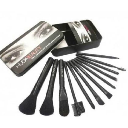 DL221 Huda Foundation Brush set Highlighter Eyeshadow - Image 2