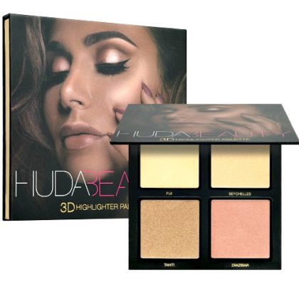 DL221 Huda Foundation Brush set Highlighter Eyeshadow - Image 4