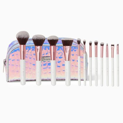 Crystal Quartz 12 Piece Brush Set by BH Cosmetics