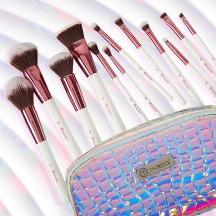Crystal Quartz 12 Piece Brush Set by BH Cosmetics - Image 3
