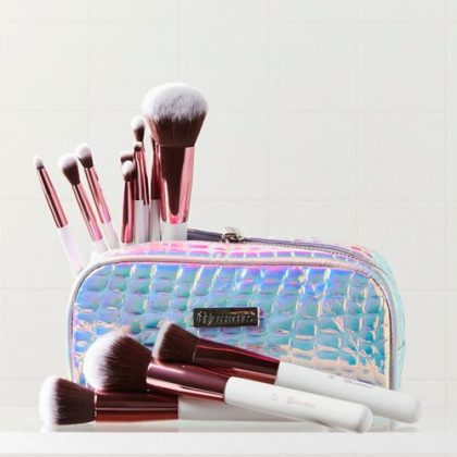 Crystal Quartz 12 Piece Brush Set by BH Cosmetics - Image 4